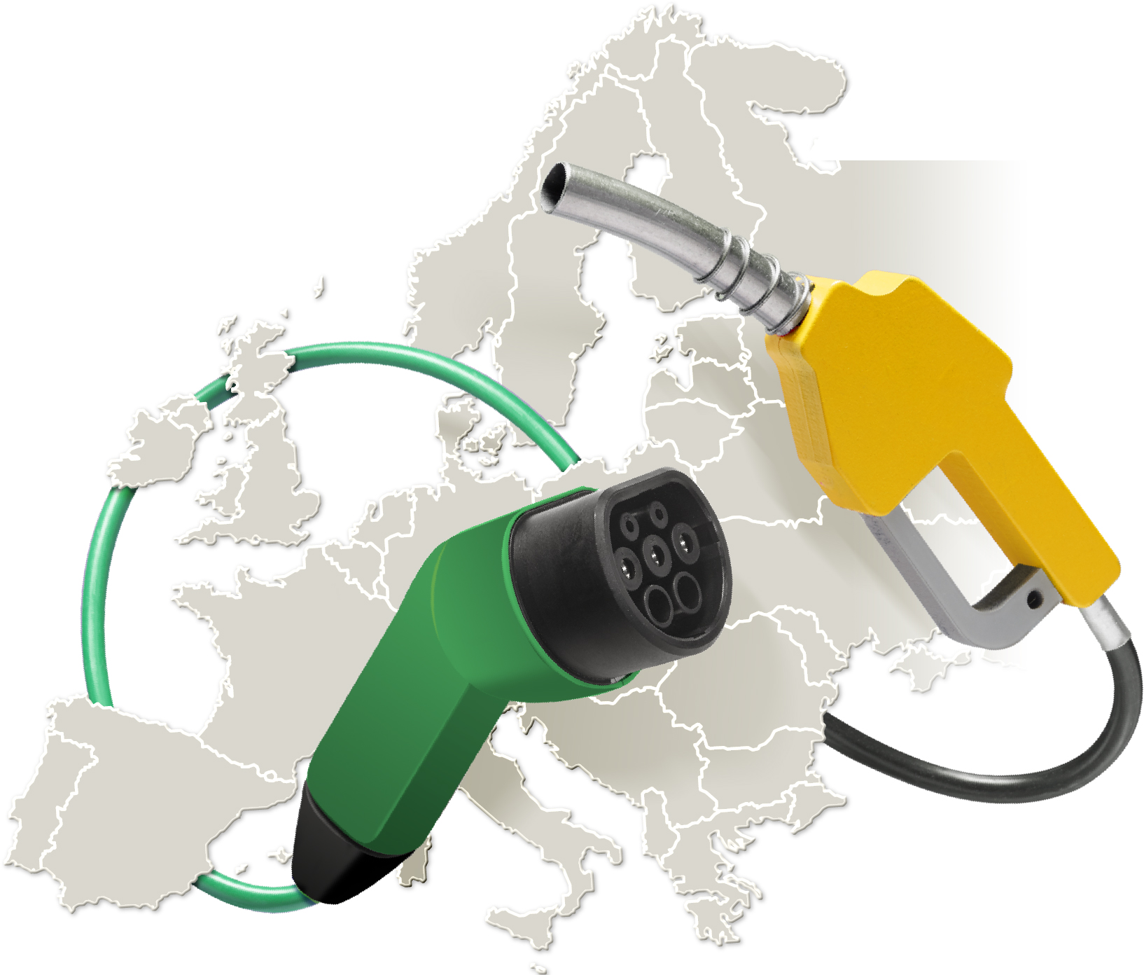 europa tanken en laden