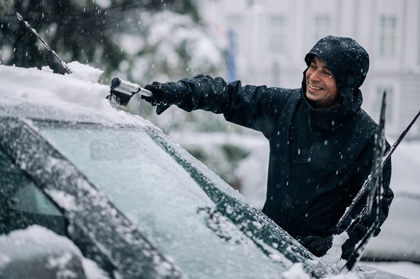 elektrisch rijden in de sneeuw
